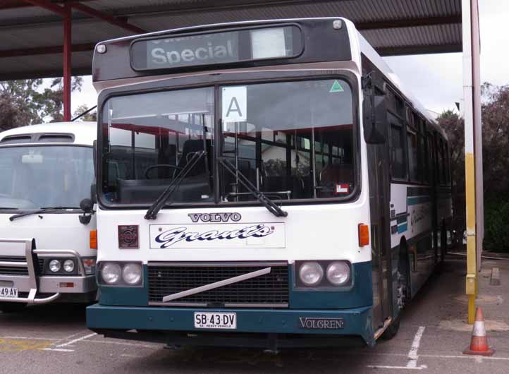 Grants Volvo B10M Volgren SB43DV